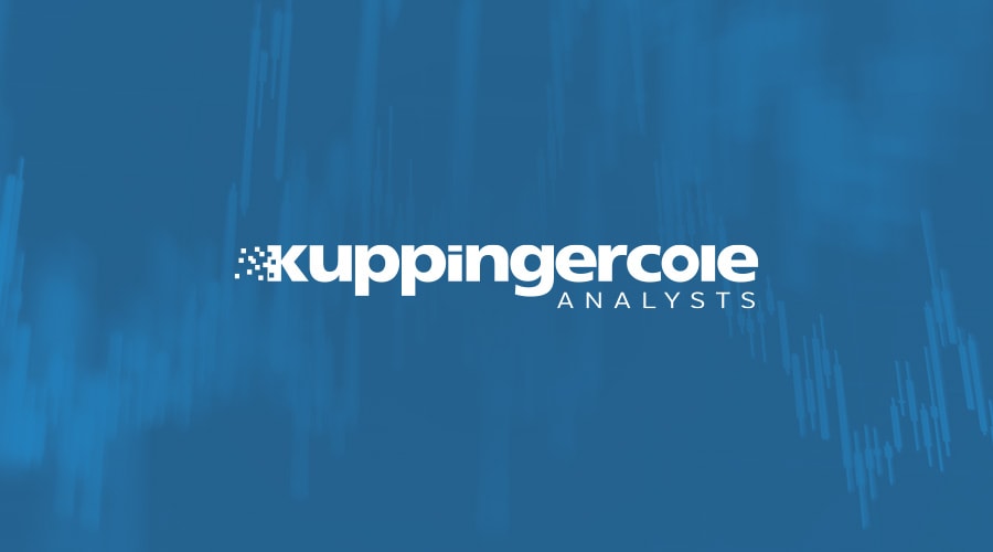 KuppingerCole Analysts logo on abstract blue report background