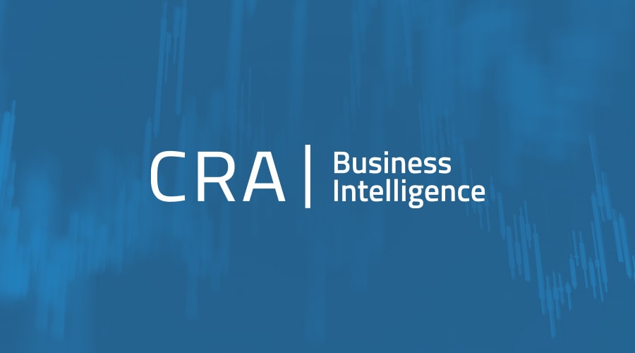 CyberRisk Alliance Business Intelligence logo on abstract blue report background
