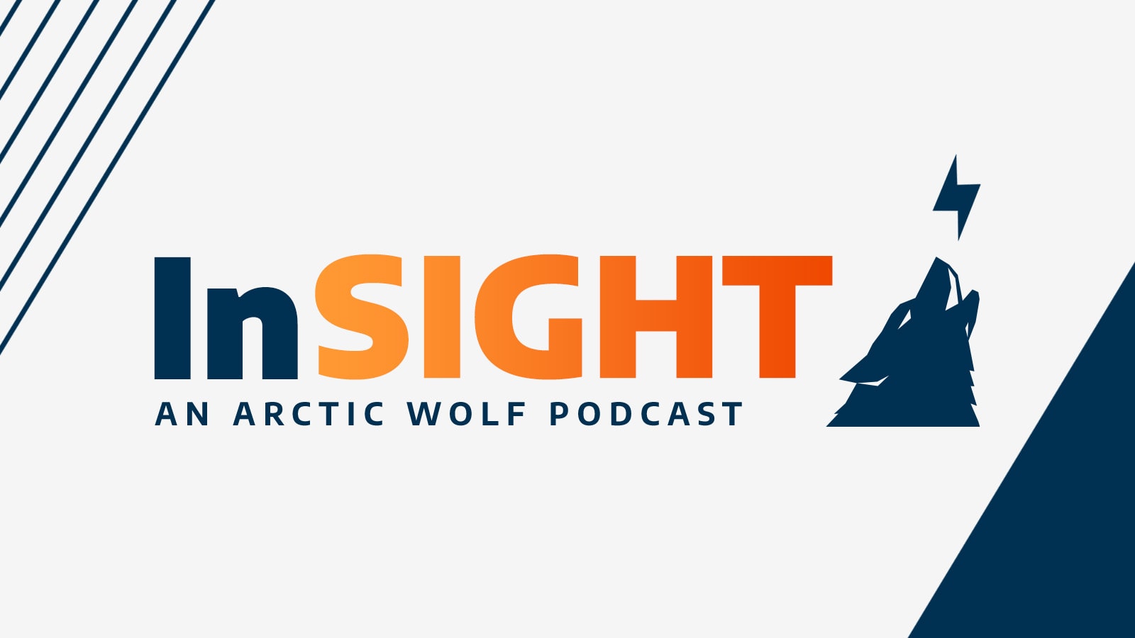Arctic Wolf InSIGHT logo with wolf icon