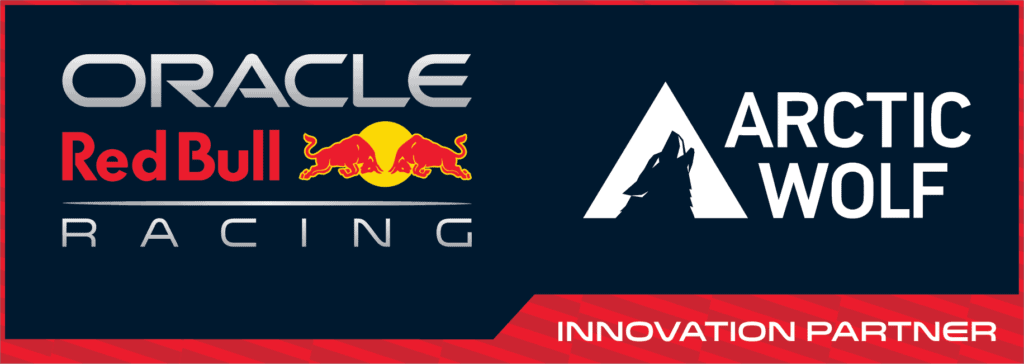 Arctic Wolf and Oracle Red Bull Racing Logo