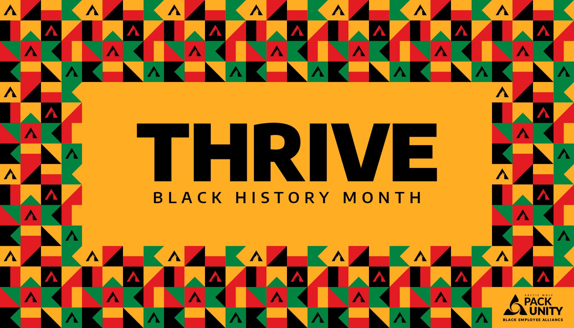 Thrive. Black history month.