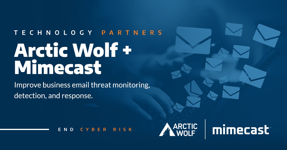 Arctic Wolf Alliance Partner - Mimecast - Arctic Wolf