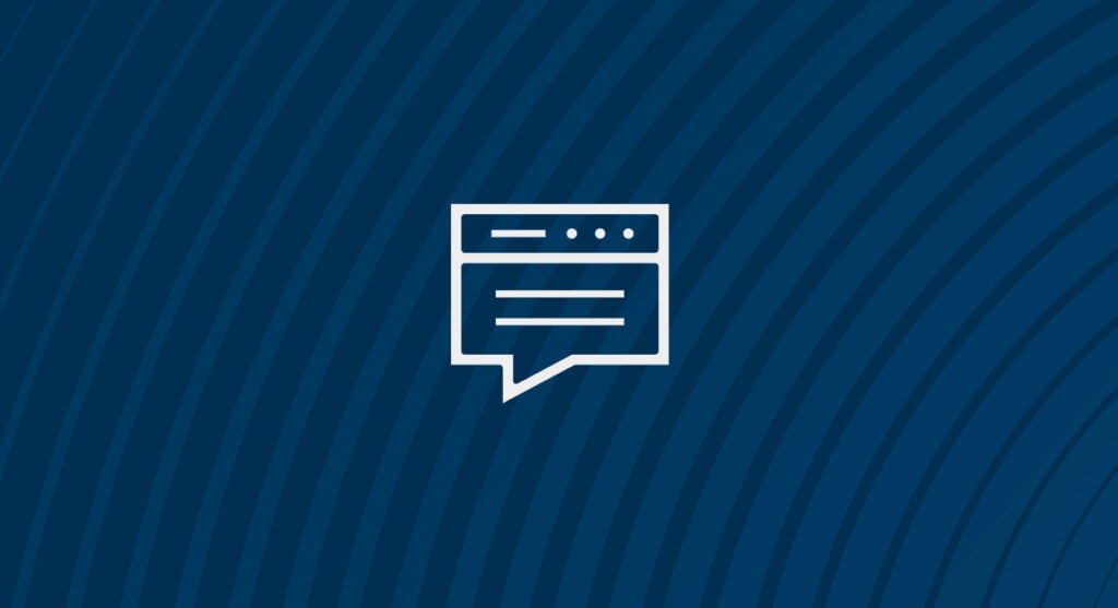 Web page icon in the center of the image.
