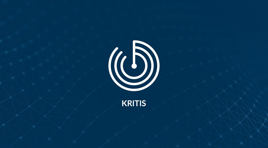 Managed Detection and Response icon with KRITIS