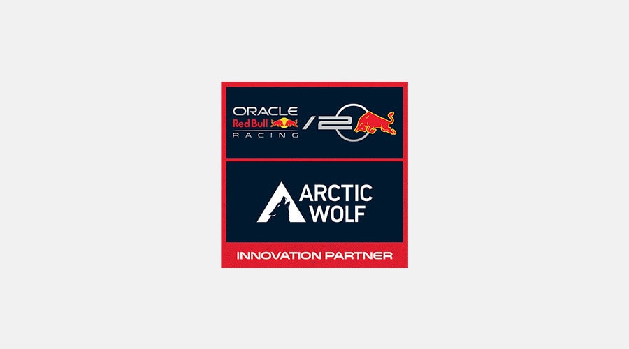 Oracle Red Bull Racing Arctic Wolf Innovation Partner logo