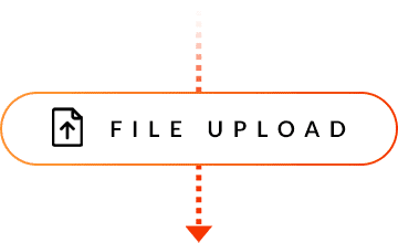 File upload process icon