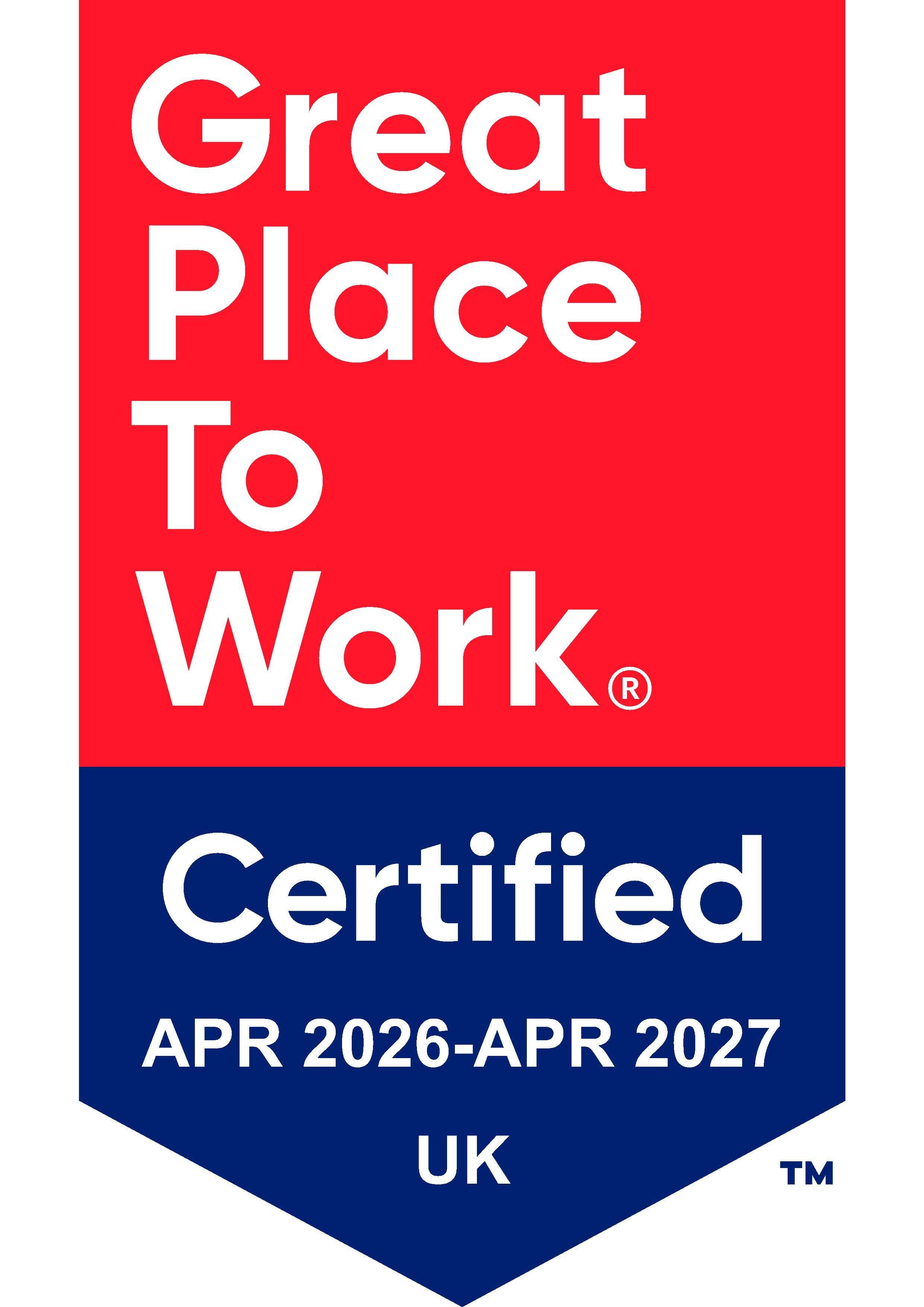 Great Place<br>to Work