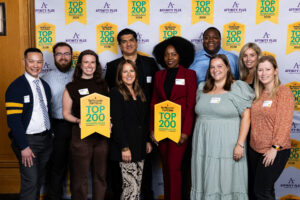 Pack members from our Eden Prairie, Minnesota office celebrating being named a Minnesota Star-Tribune Top Workplace for the seventh consecutive year