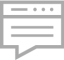 Graphic of a blog icon in grey.