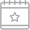 Image of an event calendar with a star on the cover.